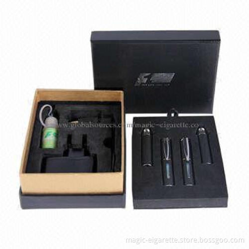 eGo-W Electronic Cigarette with Pen Style Atomizers, 650/900/1,100mAh Battery Capacity